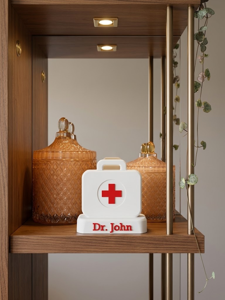 Totem médico personalizado